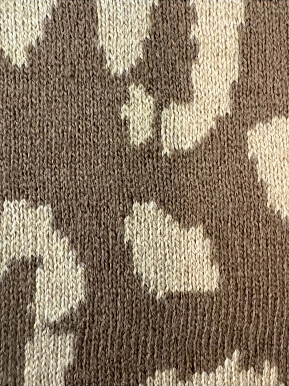 Isaac Mizrahi Brown Leopard Print Scarf
